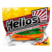 Виброхвост Helios Chubby 3,55"/9 см, цвет Pepper Green & Orange 5 шт HS-4-018