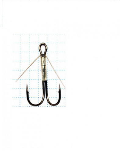 Крючок Koi Weedless Double Hook № 6 , BN, двойник незацепляйка (5 шт.) KH2325-6BN