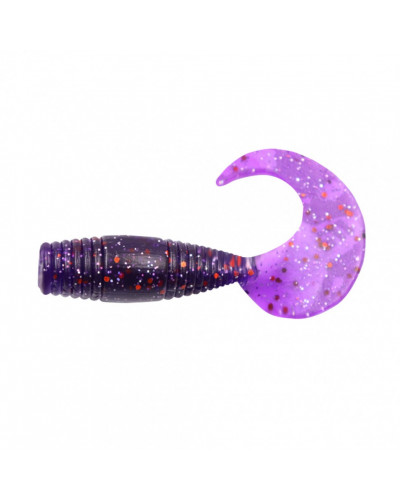 Твистер Yaman PRO Spry Tail, р.3 inch, цвет #08 - Violet (уп.8 шт) YP-ST3-08