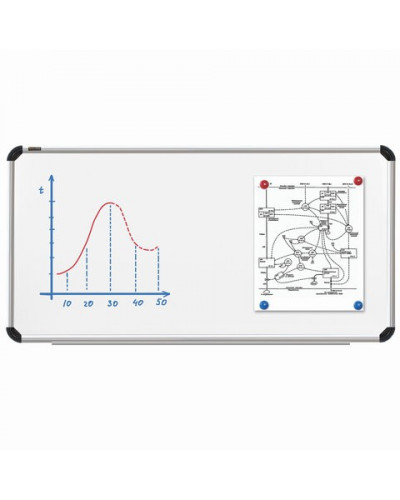 Магнитно маркерная доска на стену Brauberg Premium 120х240 см 231702