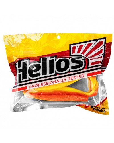 Виброхвост Helios Trofey 5.5"/14 см, цвет Orange & Yellow 4 шт HS-25-015