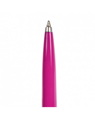 Ручка шариковая Parker "Jotter Orig Magenta", розовый, нержавеющая сталь, блистер, синяя, 143861