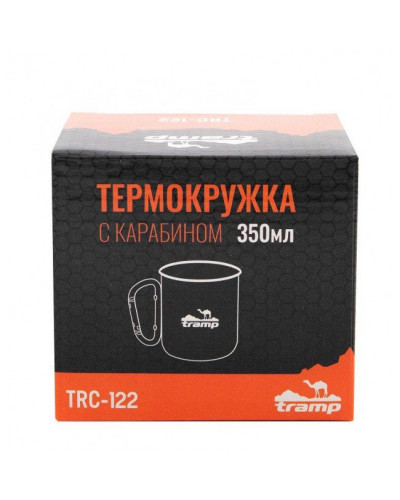 Термокружка Tramp 350 мл с карабином TRC-122