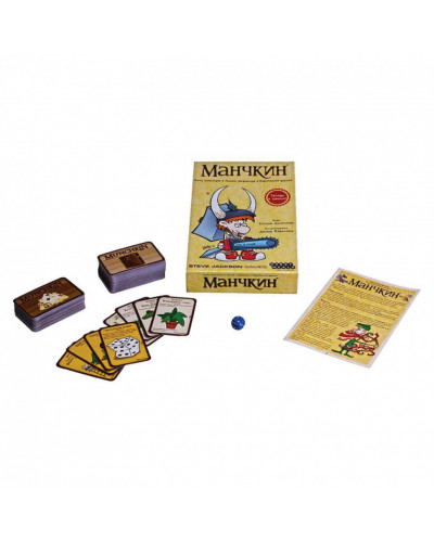 Игра настольная "Манчкин", 2-е издание, Hobby world, 1031 662174